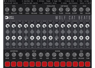 SampleScience Wolf Cat Beats