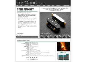 IronGear Steel foundry