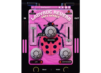 Safari Pedals LadyBug Reverb