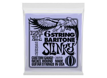 Ernie Ball Nickel Wound Electric Slinky Baritone 6-String