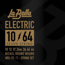 La Bella HRS Nickel Round Electric Guitar 7-String