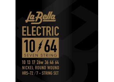 La Bella HRS Nickel Round Electric Guitar 7-String