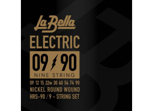 La Bella HRS Nickel Round Electric Guitar 9-String