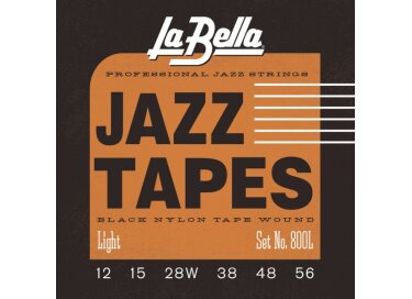 La Bella Jazz Tapes Black