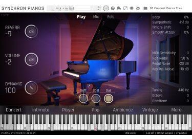 VSL (Vienna Symphonic Library) Fazioli F212