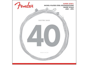 Fender Super 5250's Nickel-Plated Steel Roundwound Short Scale Bass Strings