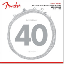 Fender Super 7250's Nickel-Plated Steel Roundwound 5-String Bass Strings