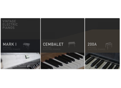 Cinematique Instruments Vintage Electric Piano Bundle