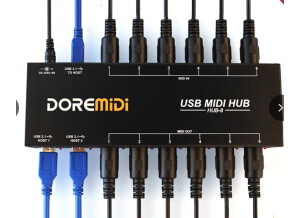 DOREMiDi HUB-8 USB Midi Hub