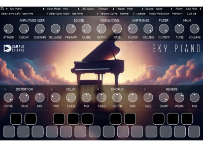 SampleScience Sky Piano