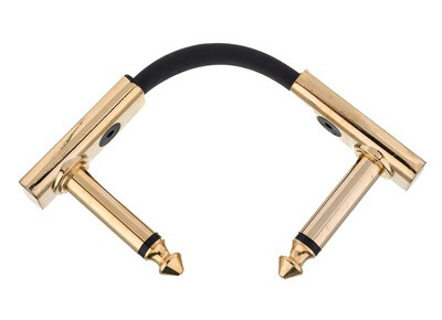 Harley Benton Pro-5 Gold Flat Patch Cable