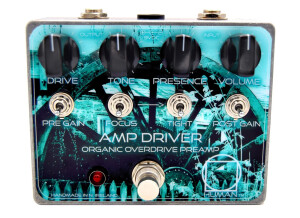 Human Pedals Human Amp Driver | Organic Overdrive Preamp + Distortion Pedal