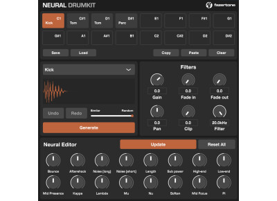 Fazertone Neural Drumkit