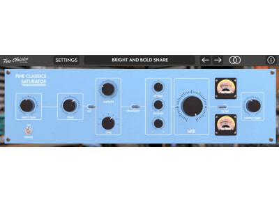 Fine Classics Plugins Fine Classics Saturator