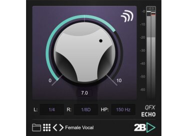 2B Played Music QFX Echo