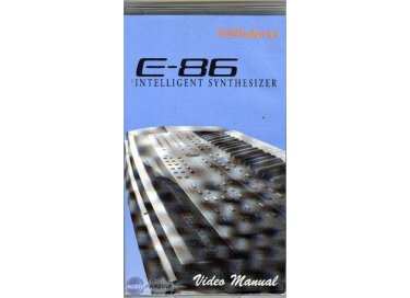 Roland E-86 Intelligent Synthesizer Video Manual