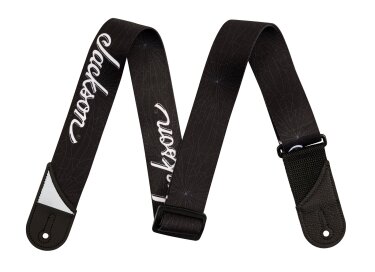 Jackson White Logo Strap