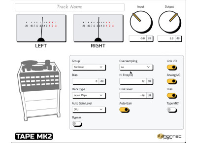Hornet Plugins Tape MK2