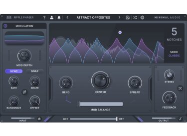 Minimal Audio Ripple Phaser