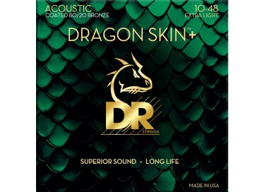 Dr Strings Dragon Skin+ 80/20 Bronze Acoustic