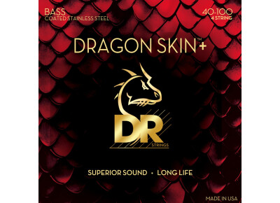 Dr Strings Dragon Skin+ Stainless Steel Bass 4-String