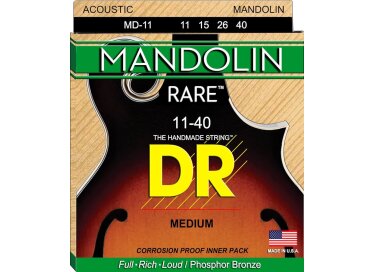 Dr Strings Rare Phosphor Bronze Mandolin