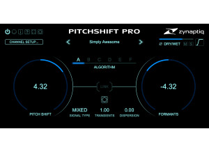 Zynaptiq Pitchshift Pro