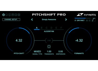 Zynaptiq Pitchshift Pro
