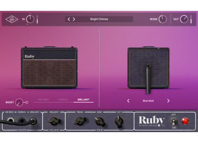 Universal Audio UAD Ruby '63 Top Boost Amplifier