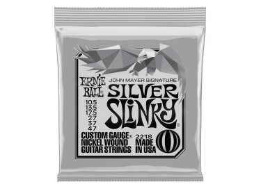 Ernie Ball John Mayer Silver Slinky String Set