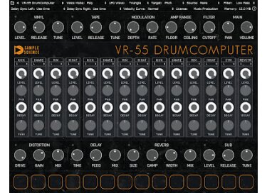SampleScience VR-55 DrumComputer