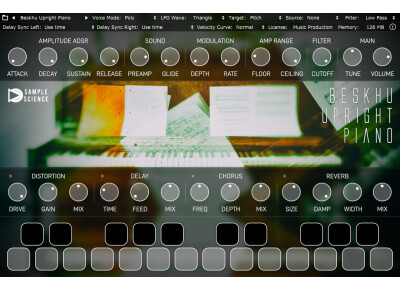 SampleScience Beskhu Upright Piano