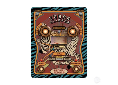 Safari Pedals Zebra Clipper