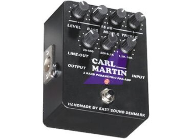 Carl Martin 3 Band Parametric Pre-Amp