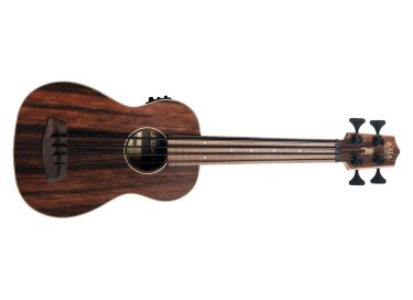 Kala UBASS-EBY-FL Striped Ebony Fretless U-Bass