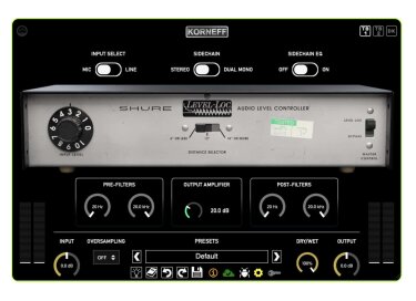 Korneff Audio Shure Level-Loc Plug-in