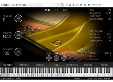 VSL (Vienna Symphonic Library) Concert D-274 Essentials