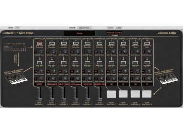 Momo Universal Synth Editor and Controller