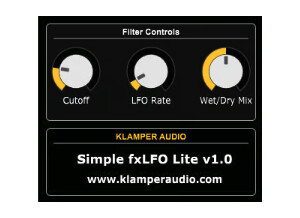 Klamper Audio Simple fxLFO Lite