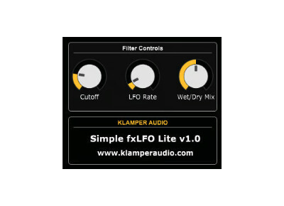 Klamper Audio Simple fxLFO Lite