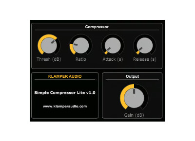 Klamper Audio Simple Compressor Lite