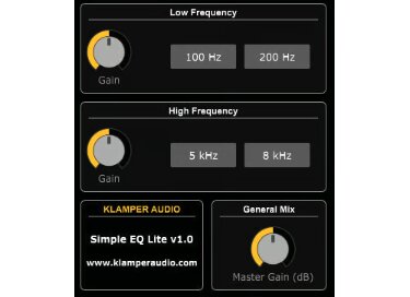 Klamper Audio Simple EQ Lite