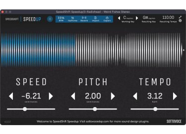 Sottovoce DSP SpeedShift Speedup