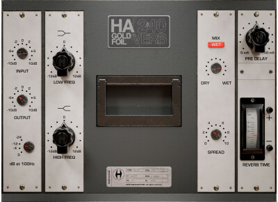 Heritage Audio HA 240 Gold Foil Verb