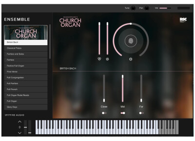 Spitfire Audio Shakespeare’s Church Organ