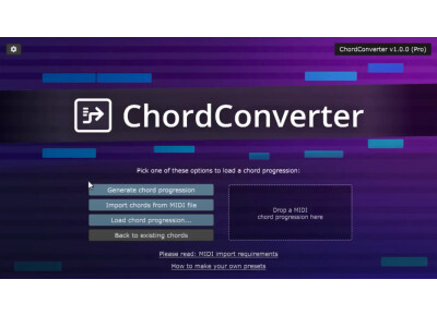 Feel Your Sound ChordConverter Plus