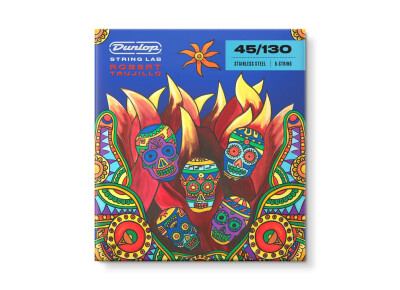 Dunlop String Lab Robert Trujillo Stainless Steel 5-String Bass Set