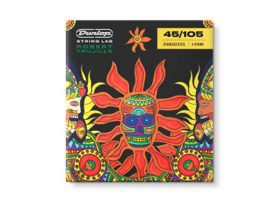 Dunlop String Lab Robert Trujillo Stainless Steel 4-String Bass Set