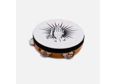 Latin Percussion Praying Hands Tambourine 8"