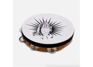Latin Percussion Praying Hands Tambourine 10"